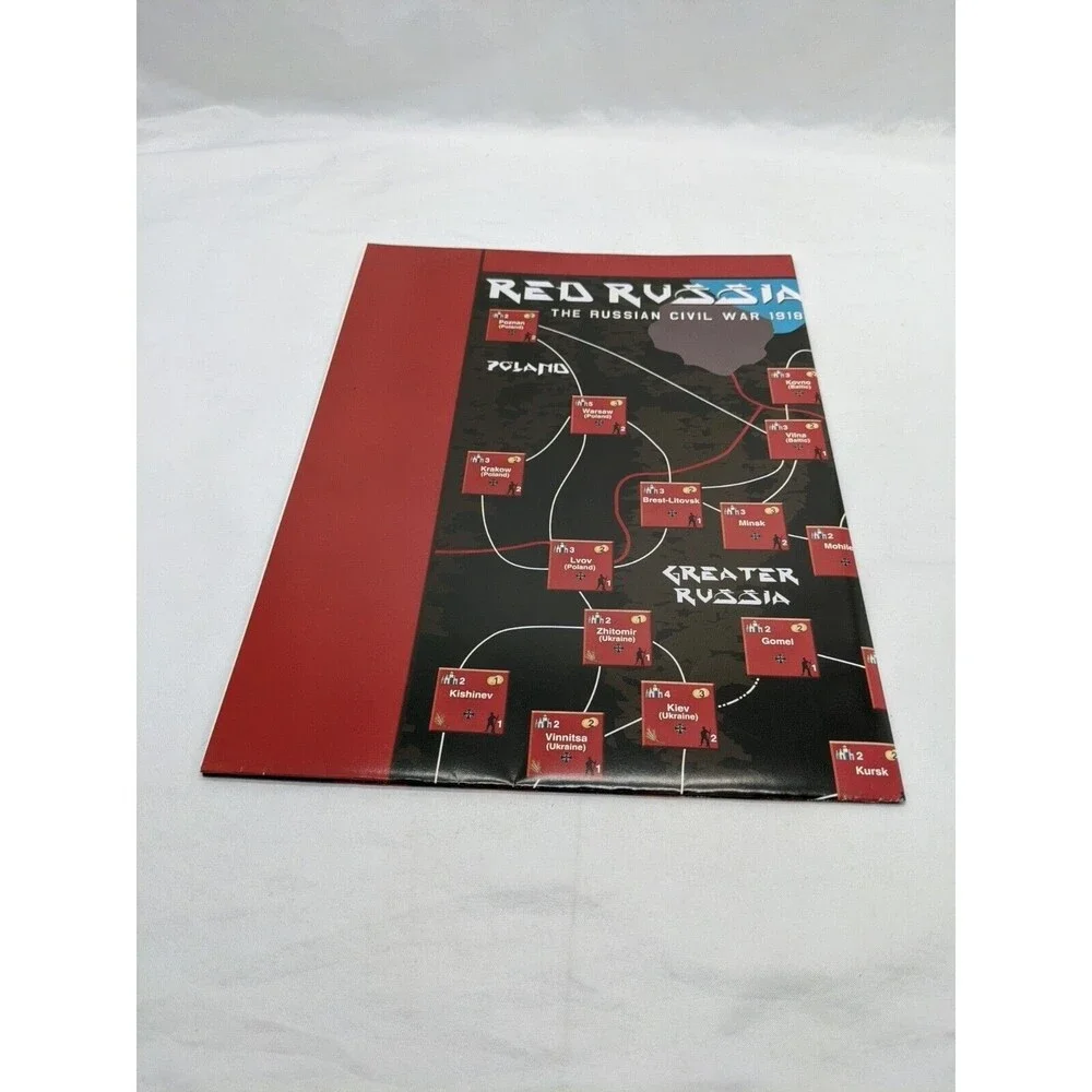 Red Russia The Russian Civil War 1918-1921 Board Game